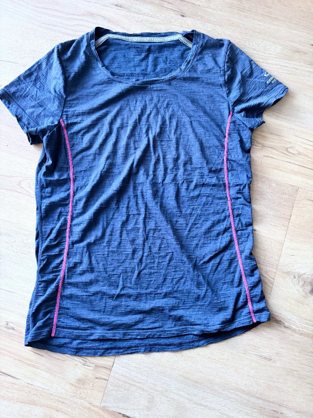 Blue Icebreaker Merino short-sleeve performance top
